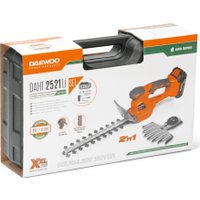 Кусторез + ножницы Daewoo Power DAHT 2521Li Set (с 1-им АКБ)