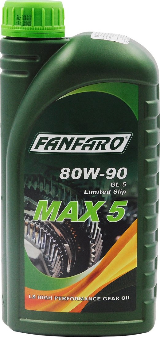 Трансмиссионное масло Fanfaro MAX-5 80w90 GL-5 1л