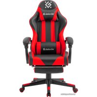 Игровое (геймерское) кресло Defender Rock (черный/красный)