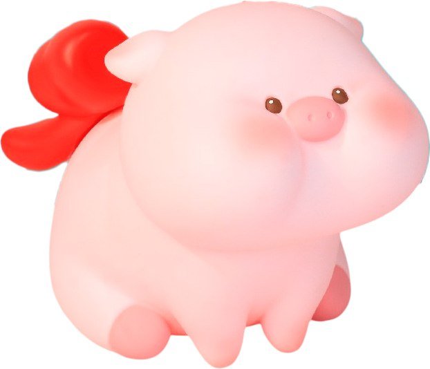 

Копилка для денег ILikeGift Pig red bow BB2223-2A (розовый)