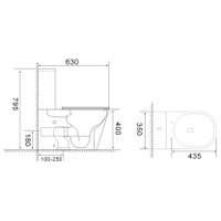 Унитаз напольный Cerutti Piera Tornado CT10560