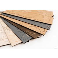 Пазл Woodary Карта мира XXL на английском языке 3265