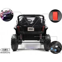 Электромобиль RiverToys T777TT 4WD (розовый камуфляж)