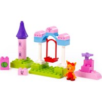 Конструктор Полесье Три кота. Карамелька на качелях 77186