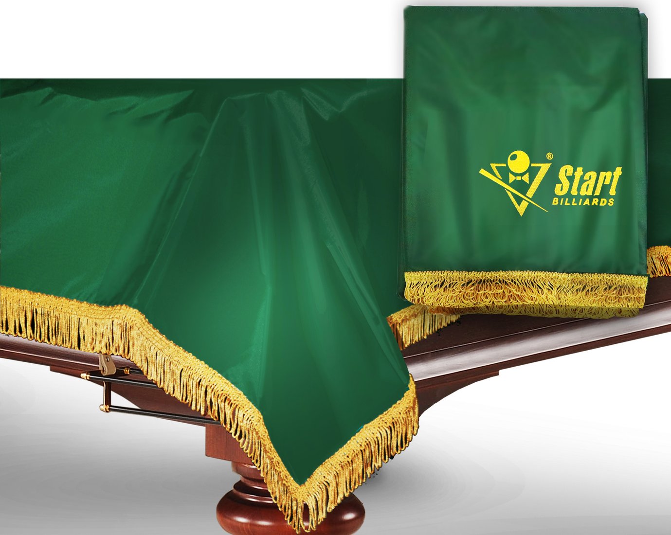 

Чехол для бильярдного стола Start Billiards ЧхБС7.2 (зеленый, с бахромой)