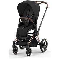 Универсальная коляска Cybex Priam IV (2 в 1, Sepia Black/Rose Gold)