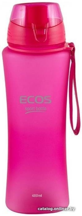 Бутылка для воды Ecos SK5014 розовый