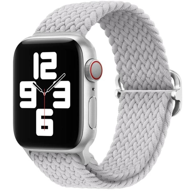 

Ремешок Rumi Wick из плетеного нейлона для Apple Watch 38/40/41mm (светло-серый)