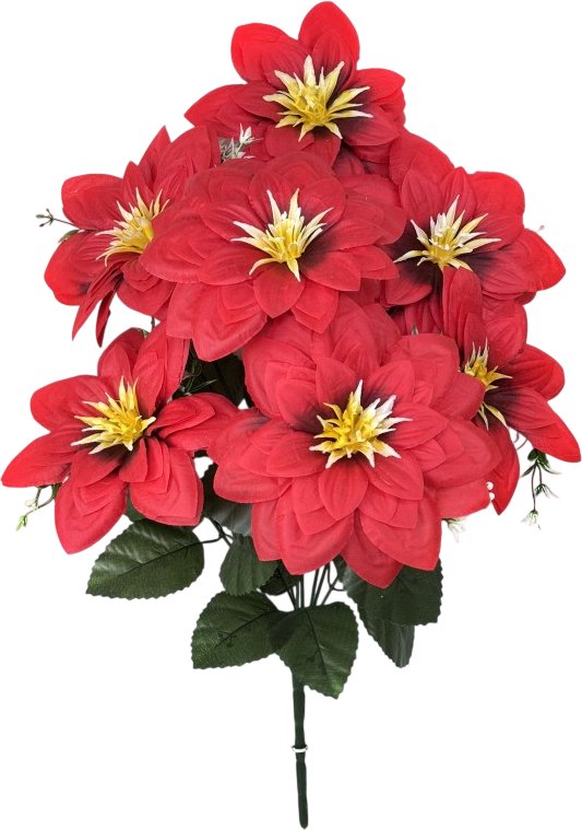 Искусственный букет KlrBy Георгины СН38к