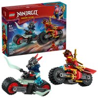 Конструктор LEGO Ninjago Скоростная гонка на мотоцикле Кая 71838