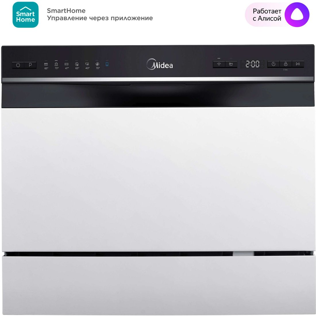 Настольная посудомоечная машина Midea MCFD55S460Wi