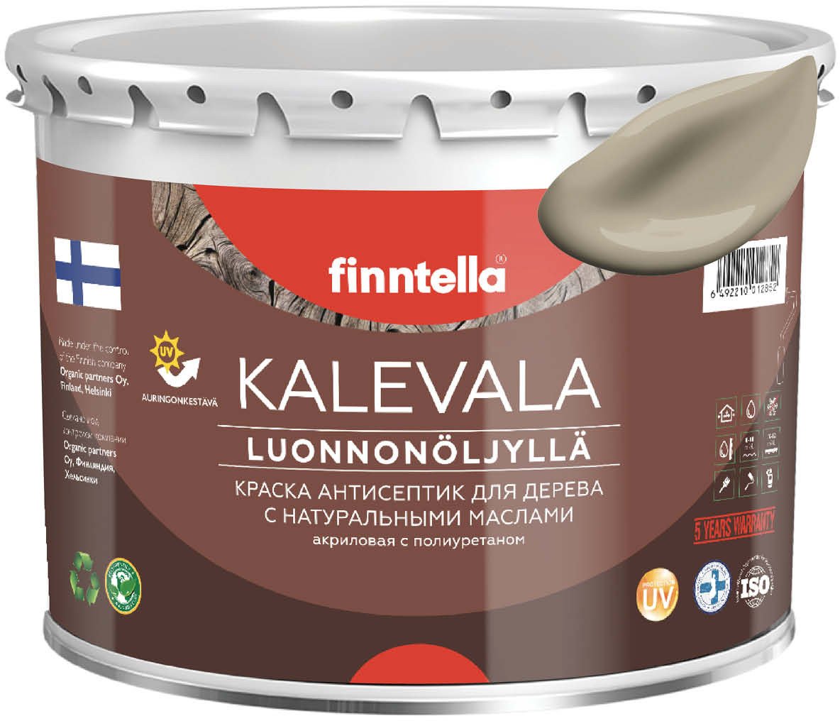 

Краска Finntella Kalevala Taos F-13-1-3-FL087 2.7 л (бежевый)