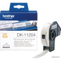 Самоклеящаяся термобумага Brother DK-11204