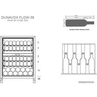 Винный шкаф Dunavox DAUF-39.121DSS