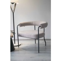 Интерьерное кресло Sheffilton SHT-AMS120 (светло-серый/антрацит)