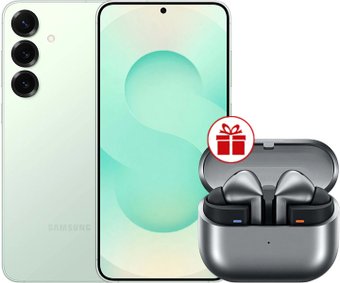 Samsung Galaxy S25+ SM-S936B 12GB/512GB (мятный) и наушники Samsung Galaxy Buds 3 Pro по акции