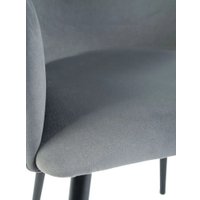 Стул с подлокотниками Mara Эмеральд (2 шт, серый)