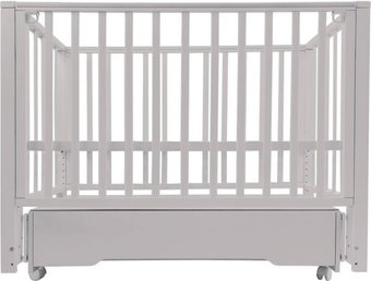 Классическая детская кроватка Sweet Baby Vittoria с маятником и ящиком (теплый кашемир)