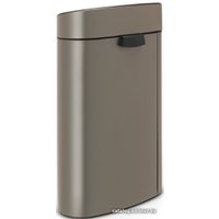 Система сортировки мусора Brabantia Touch Bin Recycle 10+23 л (платиновый)
