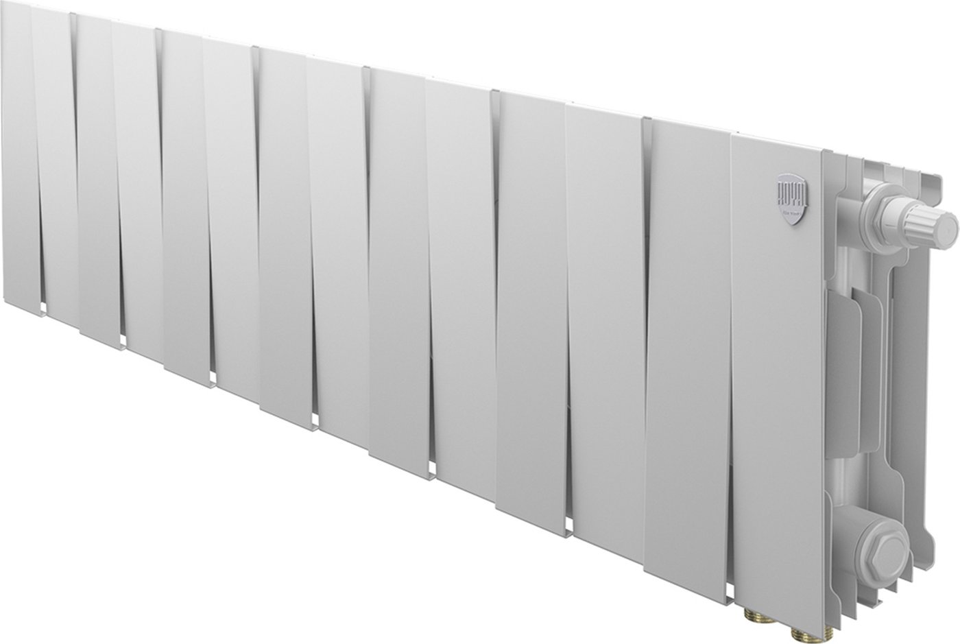 

Биметаллический радиатор Royal Thermo PianoForte 200 Белый VR80 - 14 секций