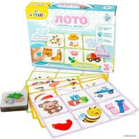 Развивающая игра Десятое королевство 10KOR Plastic Лото Часть и целое 04016