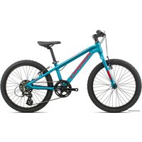 Детский велосипед Orbea MX 20 Dirt 2020 (голубой/красный)