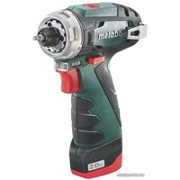 Дрель-шуруповерт Metabo PowerMaxx BS Basic 600080950 (с 2-мя АКБ 2 Ah)