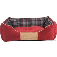Лежак Scruffs Highland 932046 (красный)