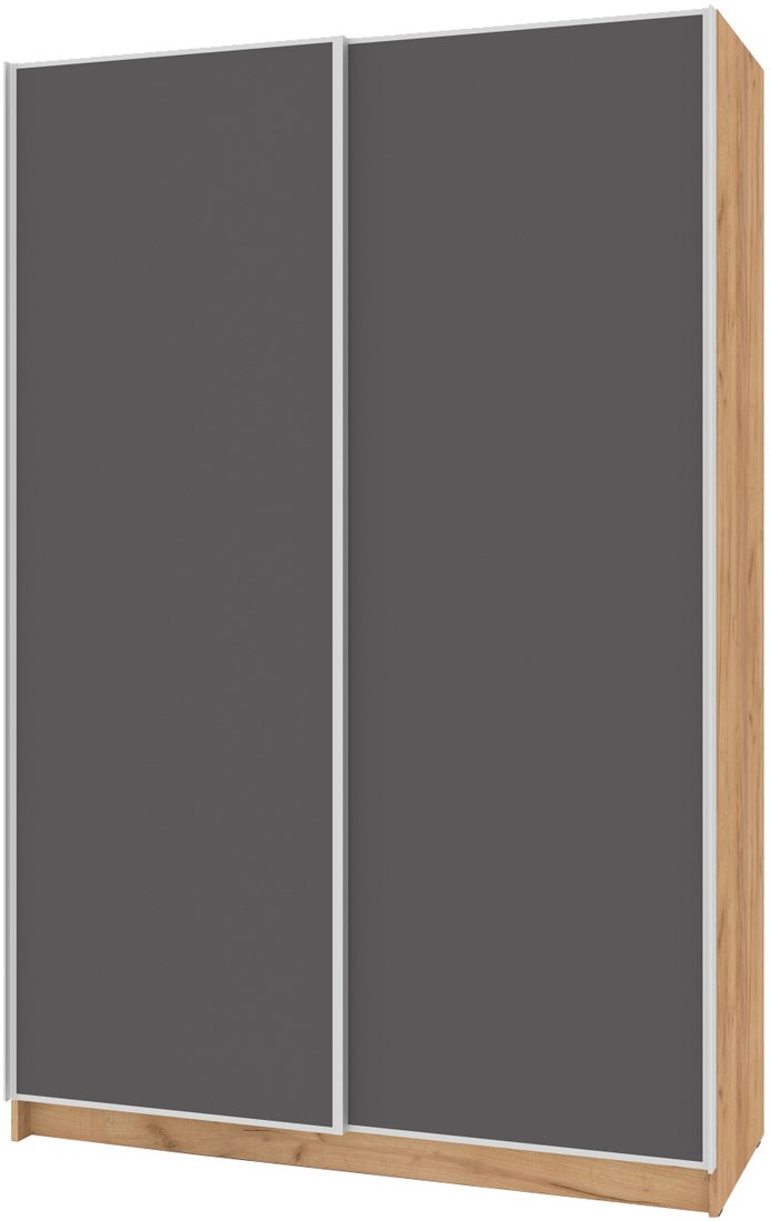 

Шкаф-купе Modern Браун Б651 (золотой дуб/графит)