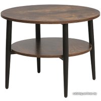Журнальный столик Signal ELLA B (коричневый/черный)