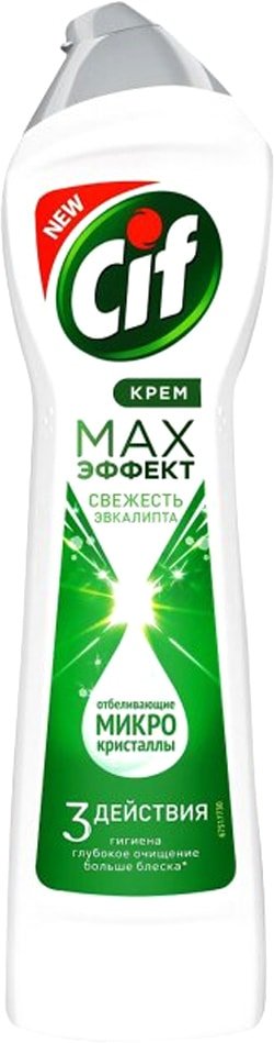 

Средство универсальное Cif Max Эффект Свежесть эвкалипта 450 мл
