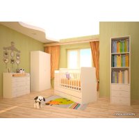 Кроватка-трансформер Фея 1100 (белый)