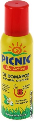 Аэрозоль против вредителей Picnic Bio Activ (125 см3)