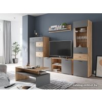 Журнальный столик Тэкс Дублин (гикори рокфорд/графит серый)