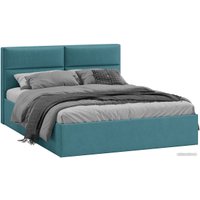 Кровать Трия Глосс универсальный тип 1 160x200 (микровелюр Wellmart Indigo)