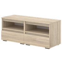 Тумба Кортекс-мебель Бари ТВ 120 2ш-2 (дуб сонома/дуб сонома/дуб сонома)