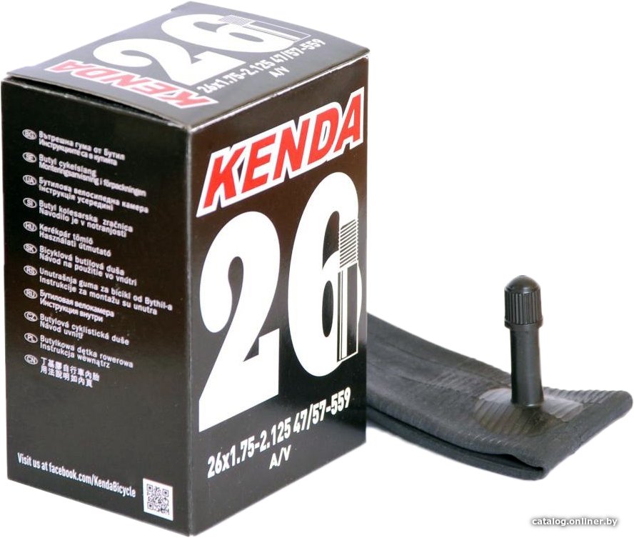 Велокамера KENDA 47/57-559 26x1.75-2.125 [511313]