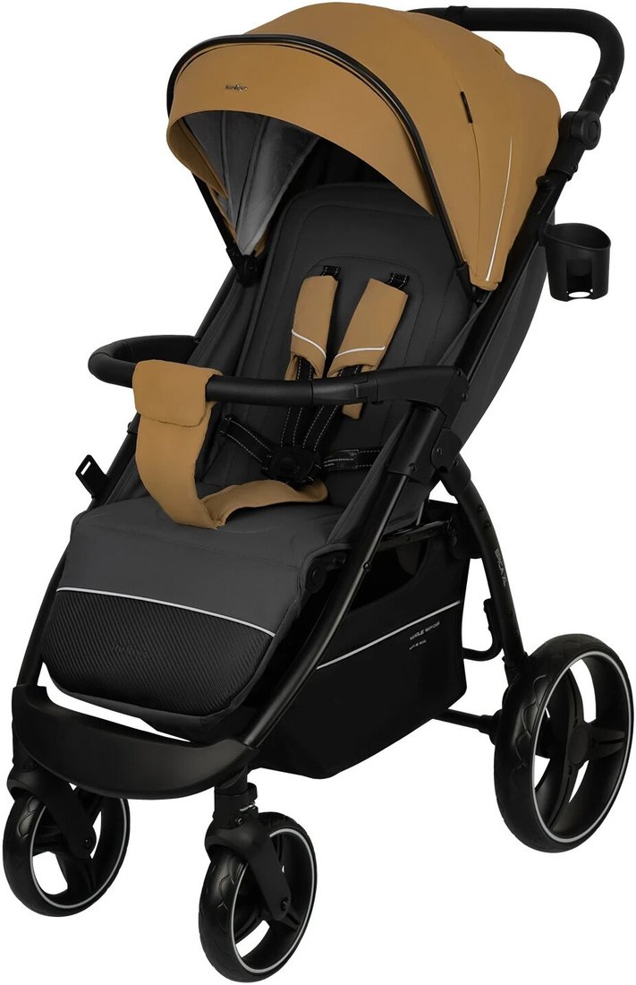 

Коляска прогулочная «книга» Indigo Epica XL 2026 (бежевый/серый)