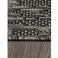 Циновка Merinos Kair S136-STAN-BLACK-GRAY (1х2)