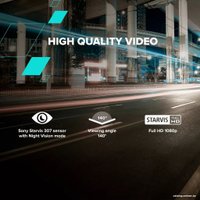 Видеорегистратор-GPS информатор (2в1) Canyon CND-DVR10GPS