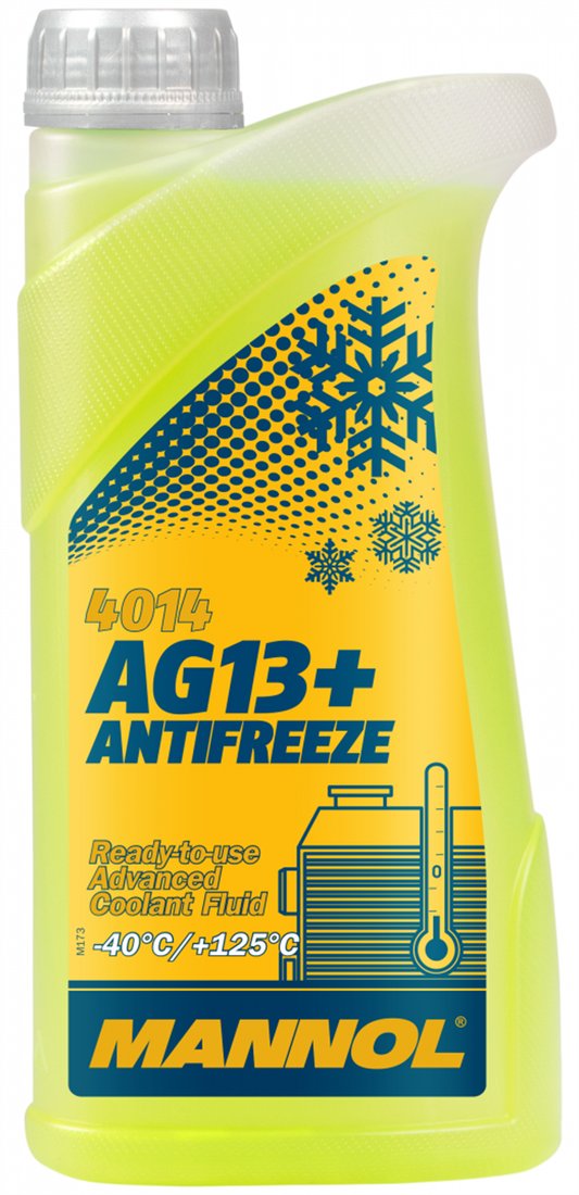 

Антифриз Mannol Antifreeze AG13+ 1л (желтый)