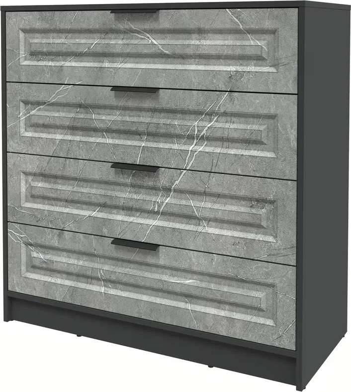 

Комод Интерлиния Концепт КТ-К100 Деко ( антрацит/керамика)