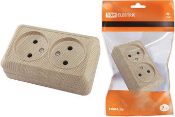 Розетка TDM Electric Ладога SQ1801-0051