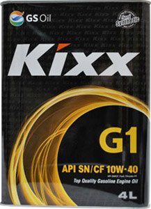 Моторное масло Kixx G1 10W-40 SN/CF 4л