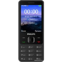 Телефон Philips Xenium E185 (черный)