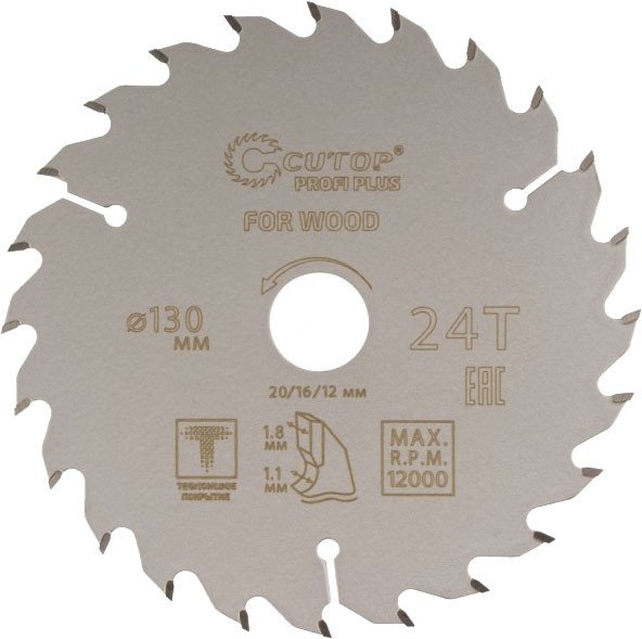 

Пильный диск Cutop Profi Plus 75-19036T