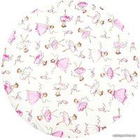 Простыня Amarobaby Балерины AMARO-5101-B (розовый)