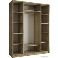 Комплект мебели для спальни Евва Престиж ПР-1.1 (дуб кантри золотой/белый)