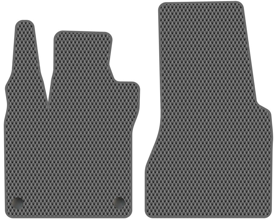 

Комплект ковриков для авто Alicosta Smart Fortwo III (хэтчбек 3 дв / C453) 2014 - Н.В. (серый, ромб)