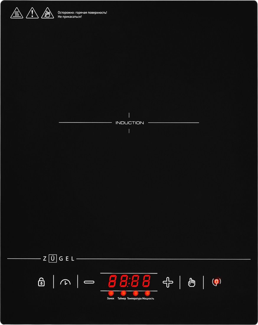 Настольная плита ZUGEL ZIHF61B
